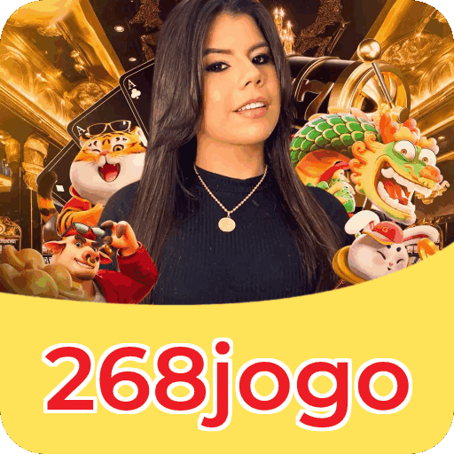 Números do app 268jogo em material de marketing — ilustração, não auditoria